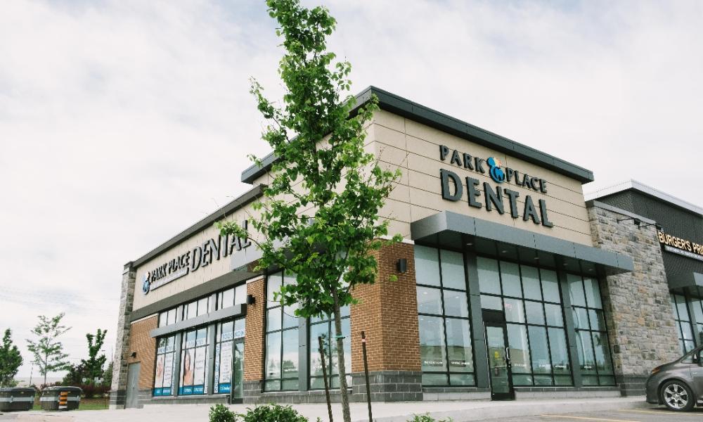 Front door of Park Place Dental | Dentist Barrie ON