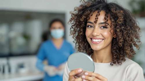 woman smiling in barrie